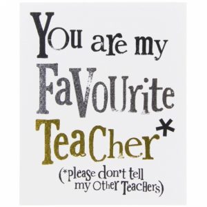 Favourite Teacher