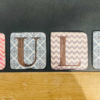 'TEULU' Coaster Set - (Family in Welsh) - Image 3