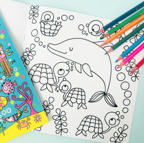 Colouring Book : Love our Oceans - Image 3